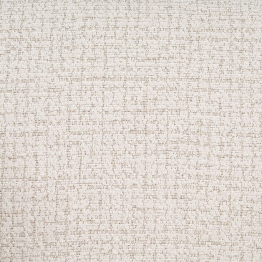 Stuhl mit Rollen Mona melierter Stoff beige