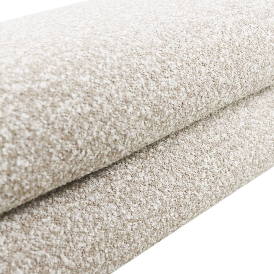 Esszimmerbank Neil Bouclé taupe 100 cm