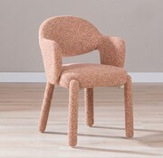 Bronx71 Stuhl June Bouclé terrakotta