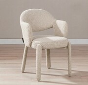 Bronx71 Stuhl June Bouclé taupe