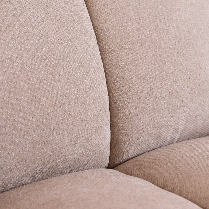 Ecksofa XL links Luca Chenille Beige
