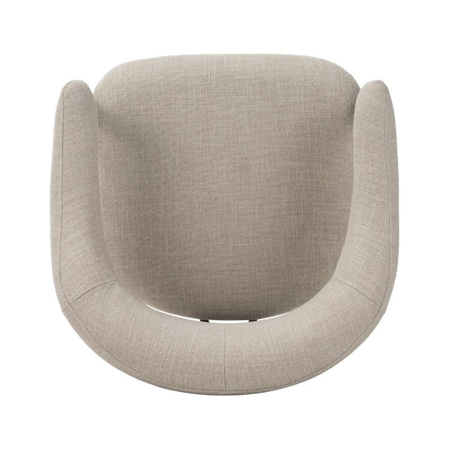 Stuhl Nori Leinen taupe