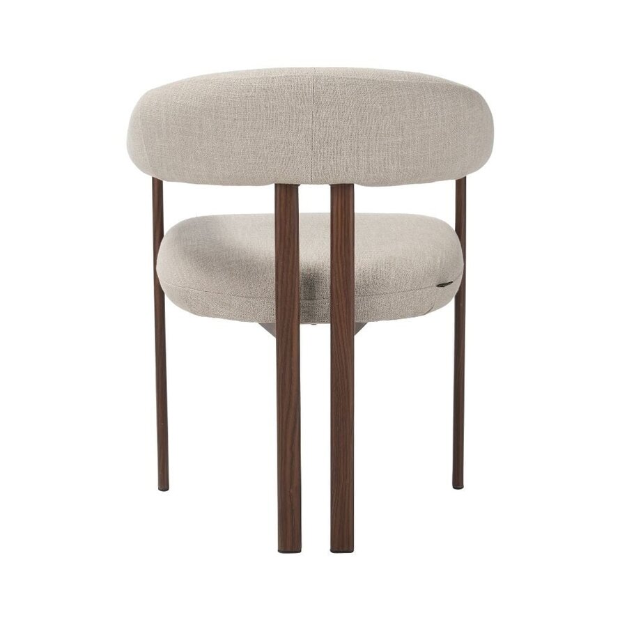 Stuhl Nori Leinen taupe