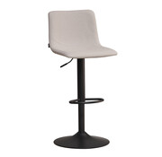 Bronx71 Barhocker Eva grau recycelter Stoff 60 - 76 cm