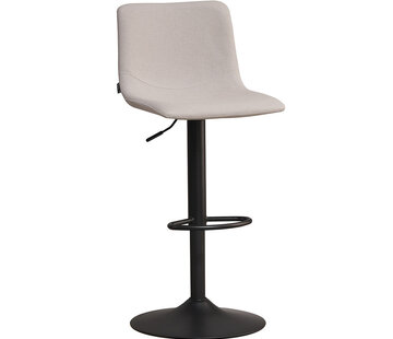 Bronx71 Barhocker Eva grau recycelter Stoff 60 - 76 cm