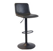 Bronx71 Barhocker Texas Leder anthrazit 60-76 cm