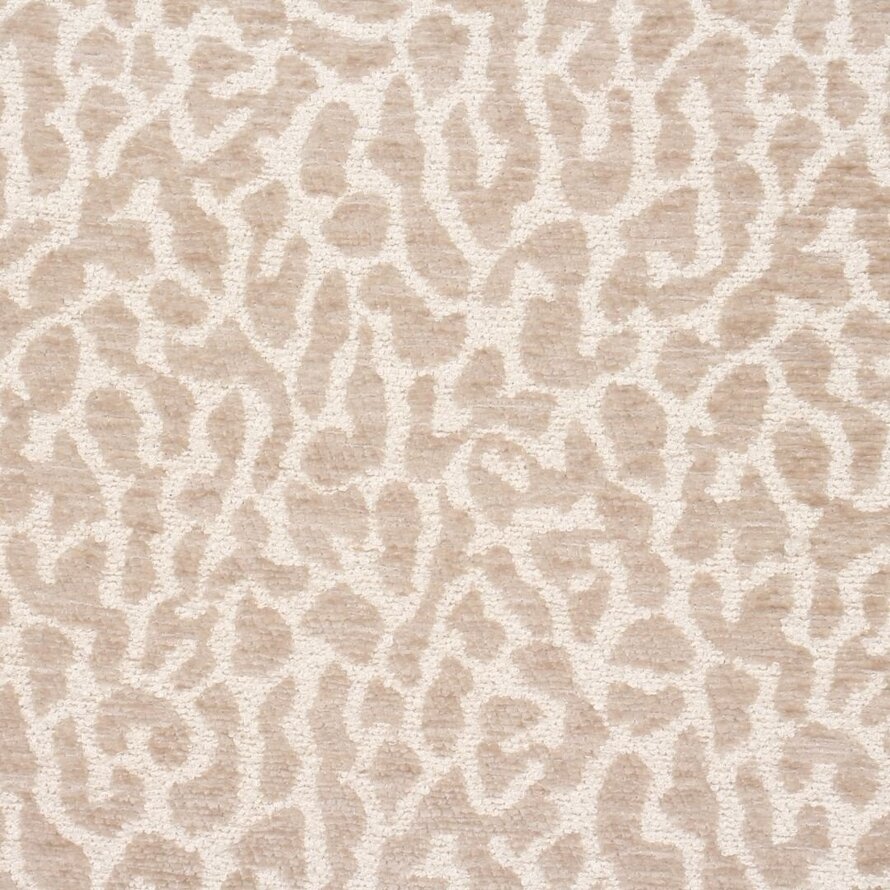 Stuhl Leo taupe Leo-Print
