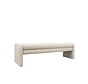 Esszimmerbank Neil Bouclé taupe 160 cm