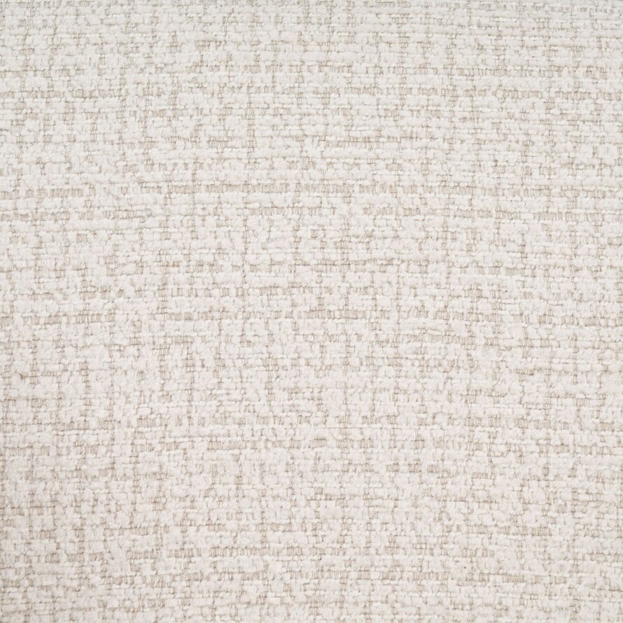 Stuhl mit Rollen Mona melierter Stoff beige