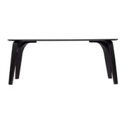 Bronx71 Esstisch Flint Eiche schwarz 180 x 90 cm