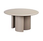 Couchtisch Nova rund ø80 cm taupe