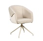 Stuhl Riley drehbar Bouclé taupe