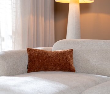 Bronx71 Kissen Day Chenille terrakotta 25 x 45