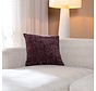 Kissen Evi Chenille lila 45 x 45