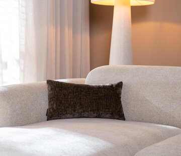 Bronx71 Kissen Evi Chenille mocha 25 x 45