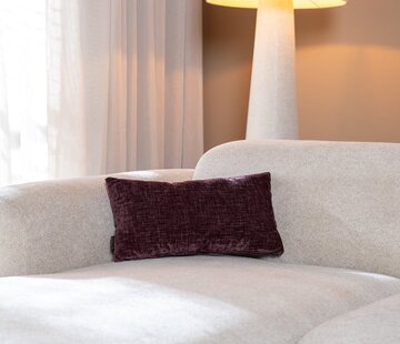 Bronx71 Kissen Evi Chenille lila 25 x 45