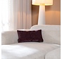 Kissen Evi Chenille lila 25 x 45