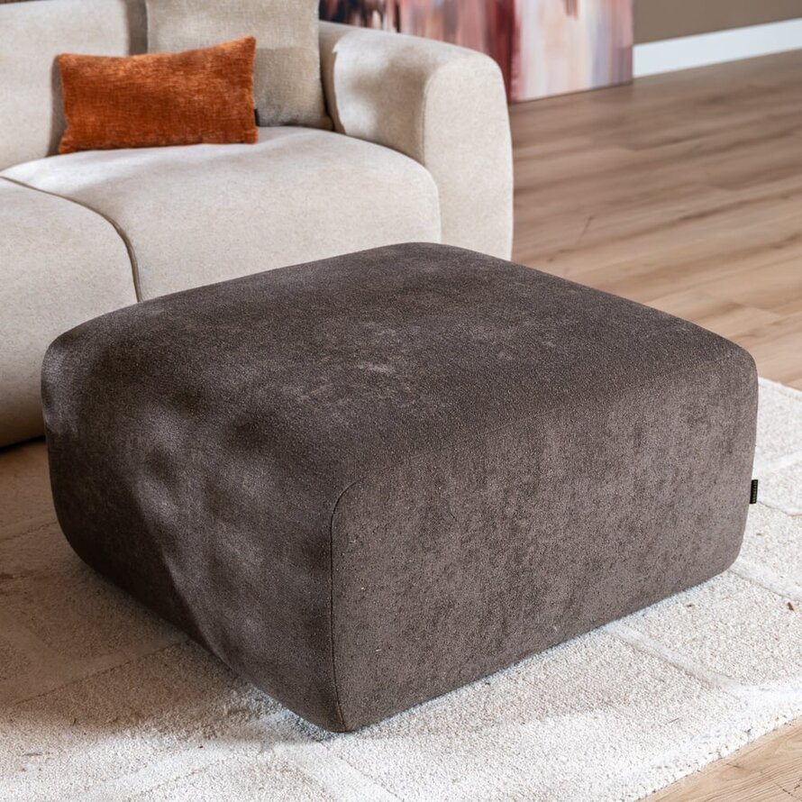 Hocker Maine Chenille braun