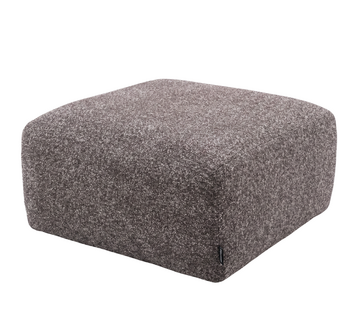Bronx71 Hocker Maine Bouclé braun/grau