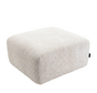 Hocker Maine Bouclé off white