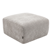 Bronx71 Hocker Maine Melierter Stoff Taupe