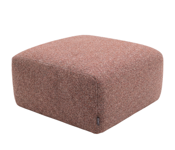 Bronx71 Hocker Maine Bouclé rot/rosa