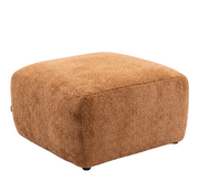 Bronx71 Hocker Maine Bouclé terrakotta