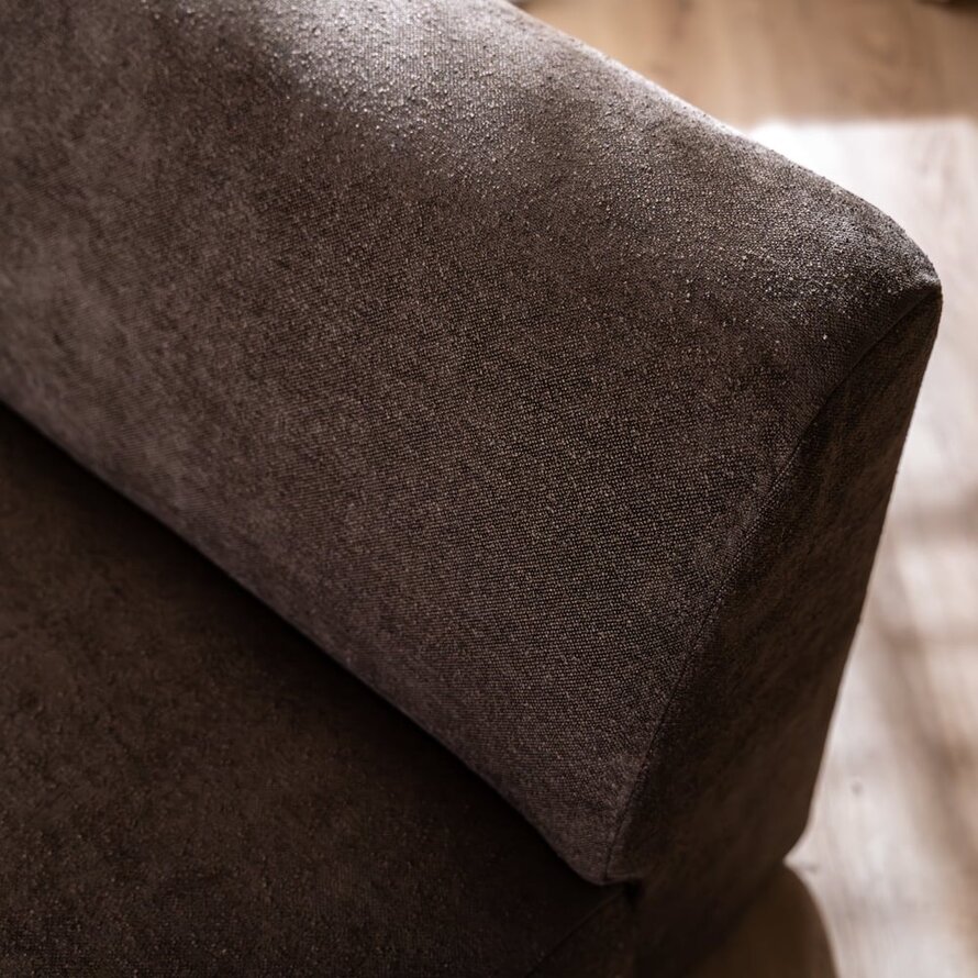 Sessel Maine Chenille braun