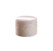 Bronx71 Bouclé Hocker Nora rund beige