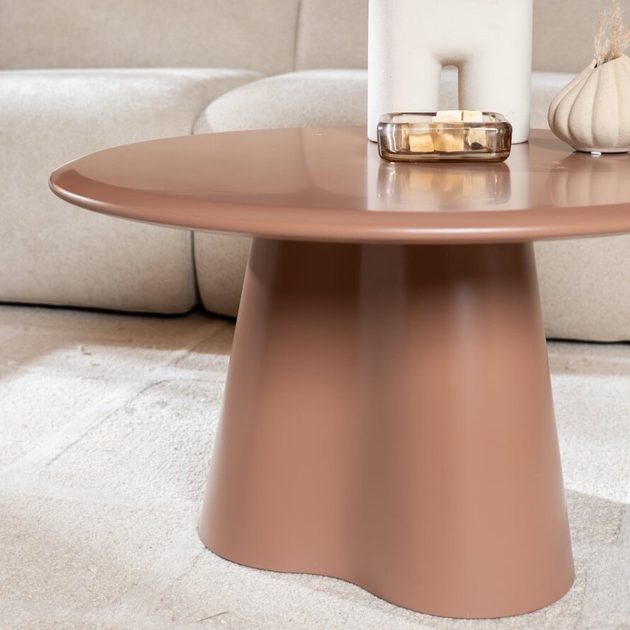 Couchtisch Orion rund ø70 cm Mocha Mousse