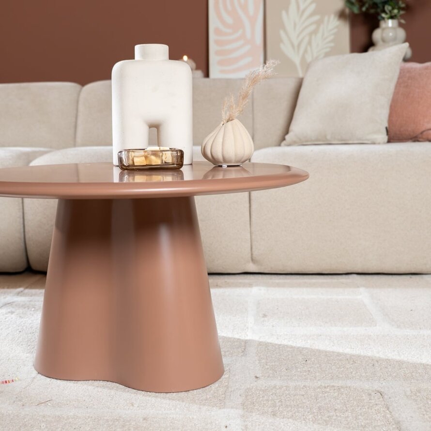 Couchtisch Orion rund ø70 cm Mocha Mousse