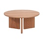 Couchtisch Aya ø80 cm Eiche natur