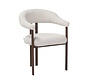 Stuhl Nori Leinen off white