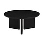 Couchtisch Aya ø80 cm schwarz