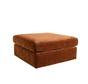 Hocker Kyle Chenille kupfer
