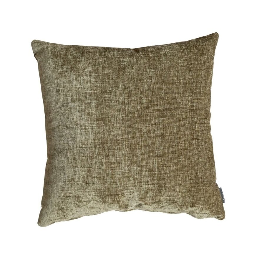Kissen Evi Chenille olivgrün 45 x 45
