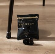 Bronx71 Bodenschoner-Set M (für 4 Beine) Braun Ø 14–19 mm (Teppich)