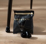 Bronx71 Bodenschoner-Set M (für 4 Beine) Schwarz Ø 14–19 mm (Teppich)