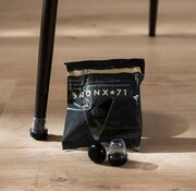 Bronx71 Bodenschoner-Set M (für 4 Beine) Transparent Ø 14–19 mm (Teppich)