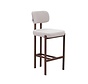 Barhocker Nori Leinen off white 70 cm