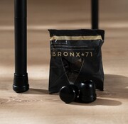 Bronx71 Bodenschoner-Set L (für 4 Beine) Schwarz Ø19-25 mm Teppich