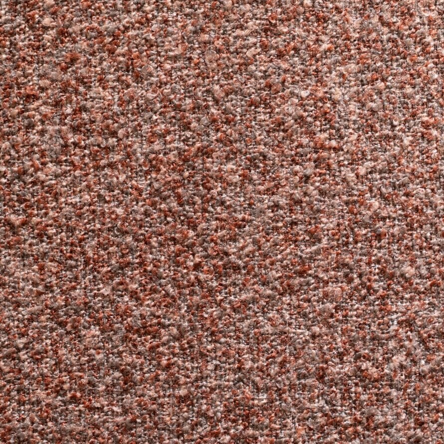Ecksofa Maine XL Bouclé rot/rosa rechts