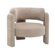 Bronx71 Sessel Jolie Samt beige