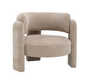 Sessel Jolie Samt beige