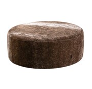 Bronx71 Hocker Elle rund Chenille mocha ø100 cm