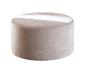 Bronx71 Hocker Elle rund Chenille sand ø70 cm