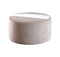 Hocker Elle rund Chenille sand ø70 cm