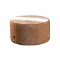 Hocker Elle rund Chenille peach ø70 cm