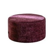 Bronx71 Hocker Elle rund Chenille lila ø70 cm