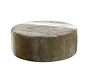 Hocker Chloe rund Chenille grün ø100 cm